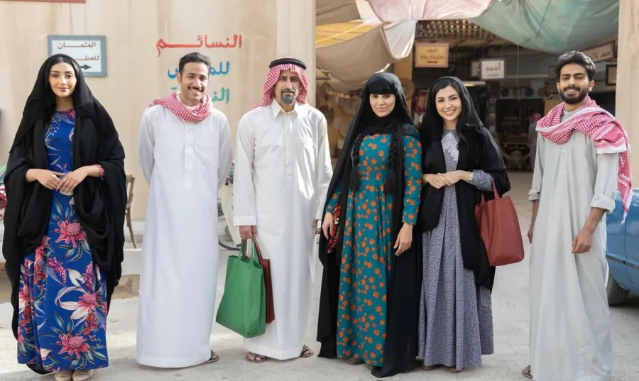 فريق شارع الأعشى- الصورة من حساب أميرة الشريف على الانستغرام