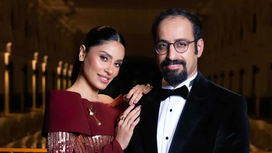 إلهام علي وخالد صقر - الصورة من حساب خالد صقر على X