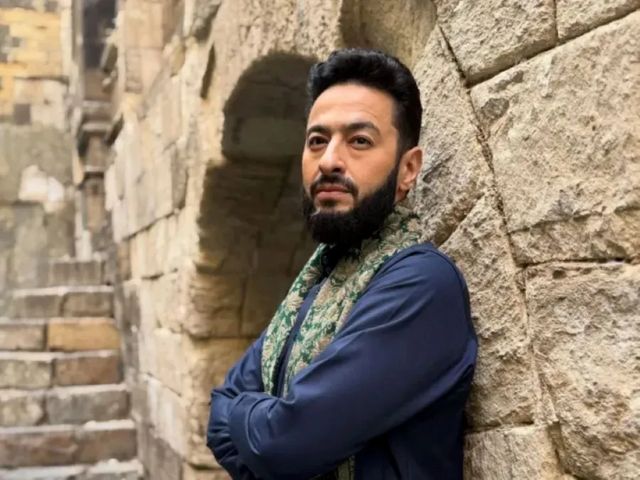 حمادة هلال من مسلسل المداح 6- الصورة من حسابه على إنستغرام