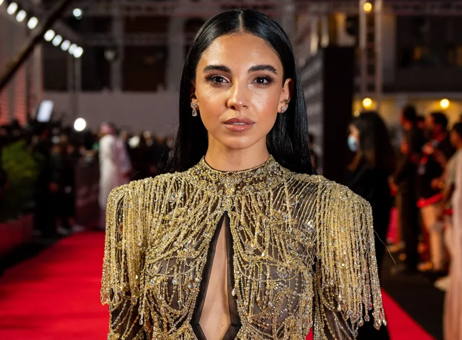 سلمى أبو ضيف خلال مهرجان البحر الأحمر السينمائي(مصدر الصورة: Ammar ABD RABBO / Red Sea Film Festival / AFP)