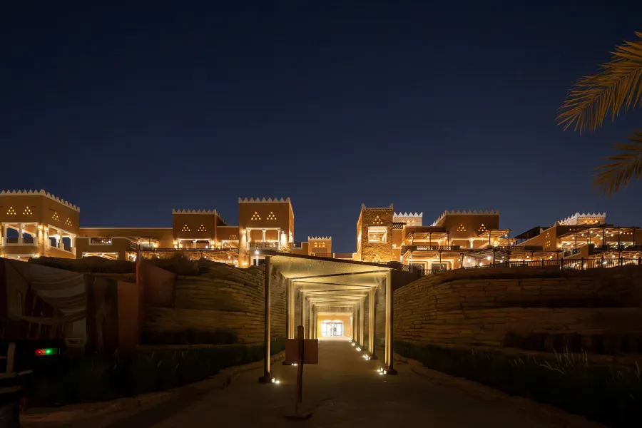 حي البجيري بالدرعية وسط المملكة العربية السعودية