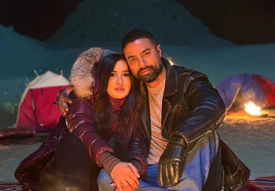 كريم فهمي وياسمين عبد العزيز من مسلسل وتقابل حبيب - الصورة من الشركة المنتجة