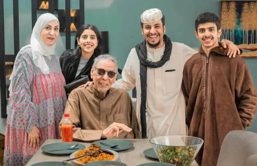 أسرة عامر- الصورة من حساب محمد الحربي على الانستغرام