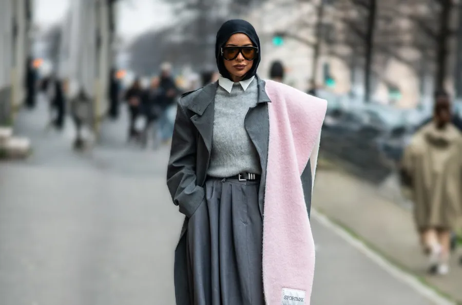 إطلالة ستريت ستايل من سهى طه -الصورة من Launchmetrics/Spotlight ©