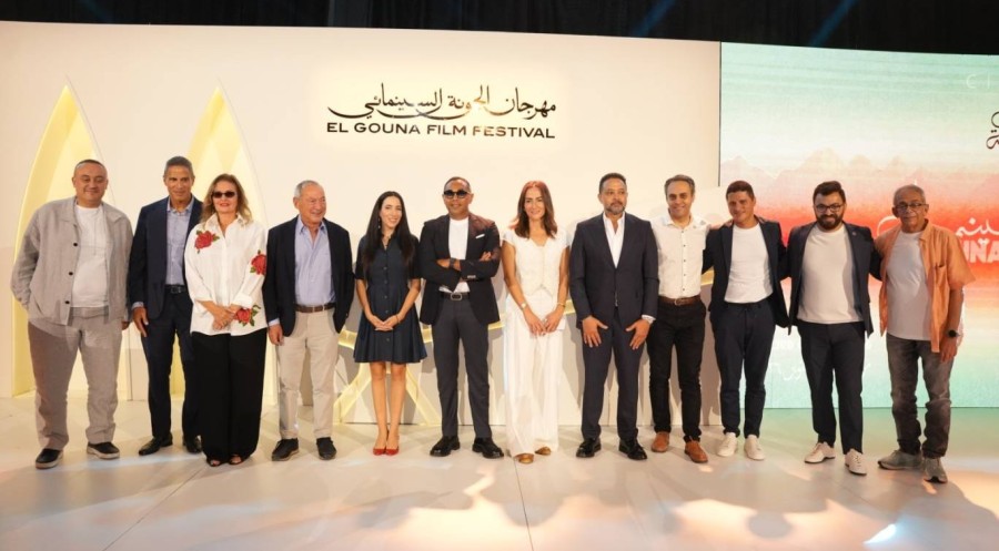إدارة مهرجان الجونة السينمائي - المصدر المكتب الإعلامي 