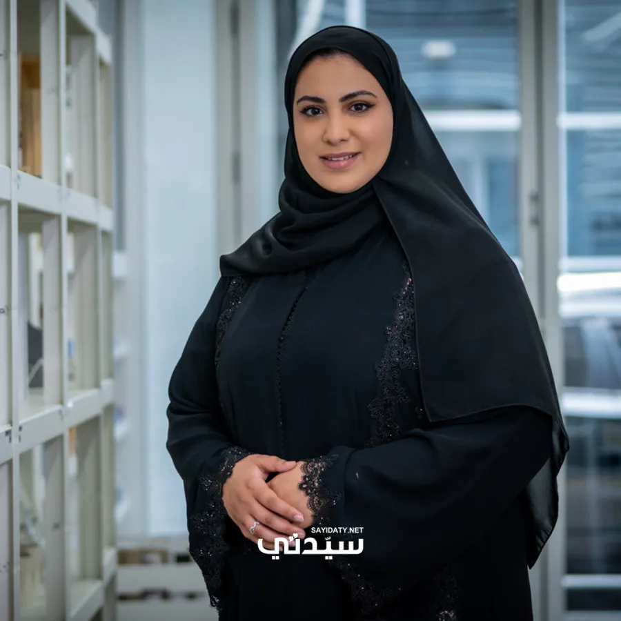 صورة المصممة آمنة بن بشر