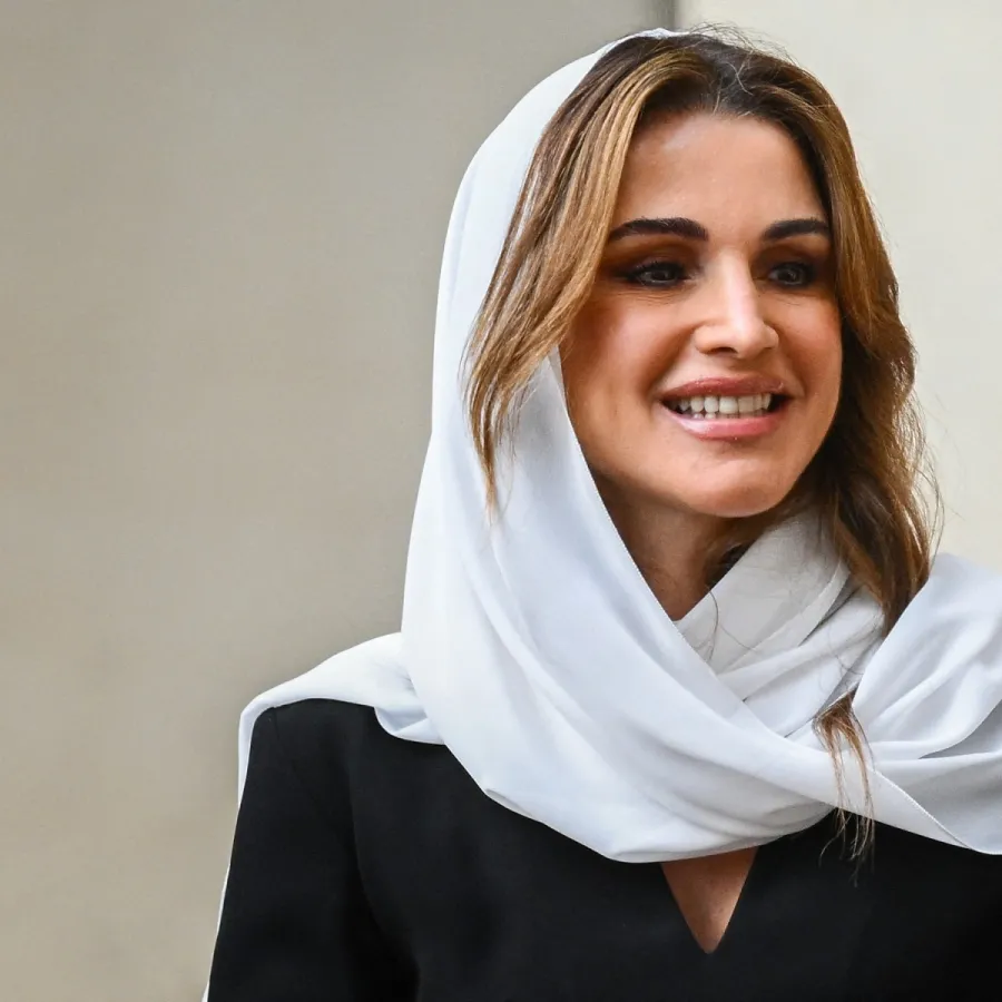 الملكة رانيا (Queen Rania). مصدر الصورة: Vincenzo PINTO / AFP