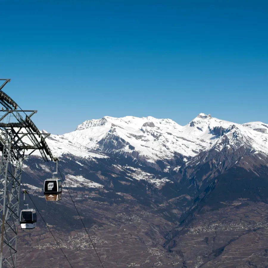 التزلج في سويسرا