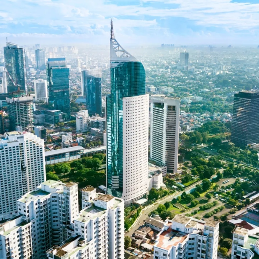 إطلالة جاكرتا